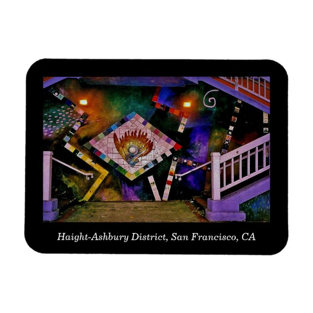 Haight-Ashbury District Magnet (Horizontal)
