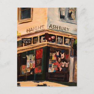Haight Ashbury in San Francisco Postcard