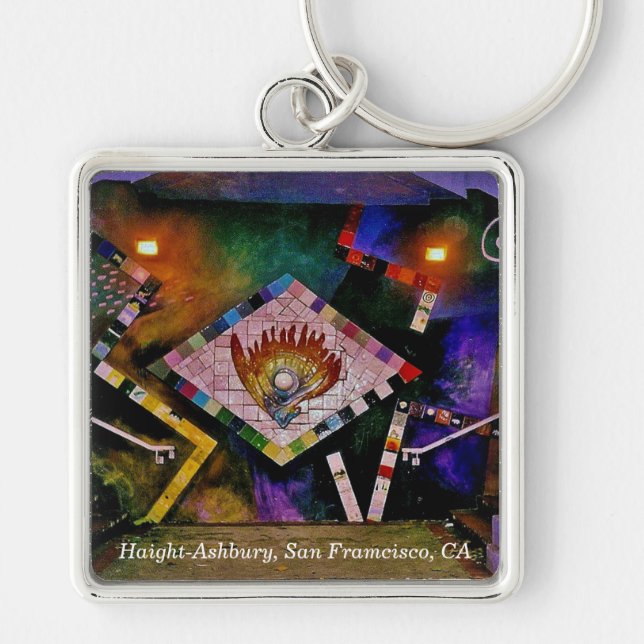 Haight-Ashbury Key Ring (Front)