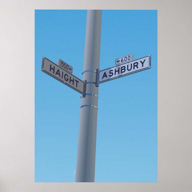 Haight - Ashbury Poster (Front)