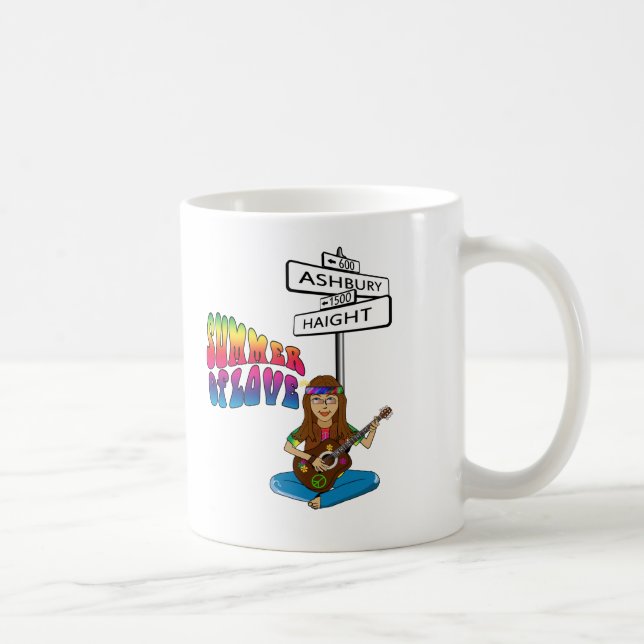 Haight Ashbury Summer of Love Coffee Mug (Right)