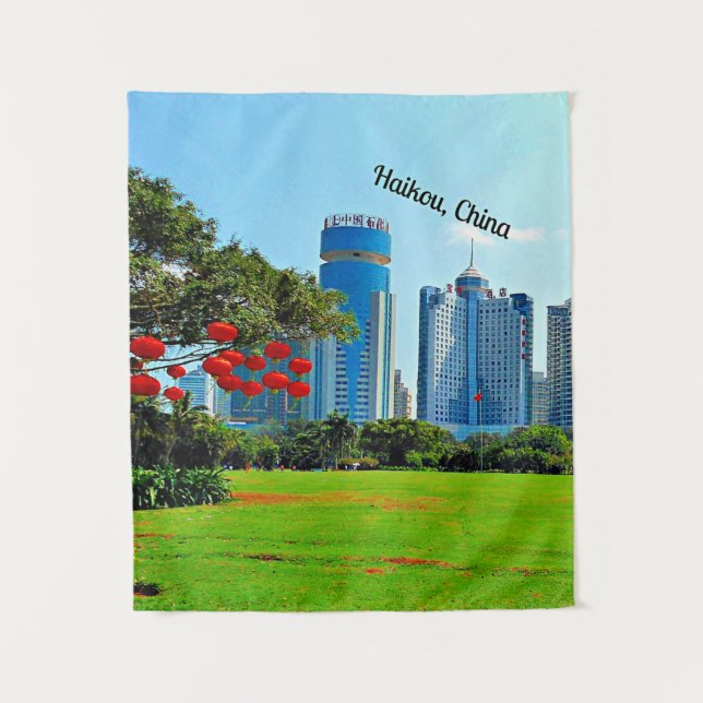 Haikou, China scenic photograph Tapestry (Front)