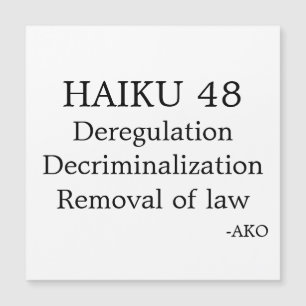 HAIKU 48 MAGNETIC CARD