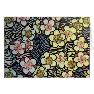 HAIKU/ BLACK WHITE PINK YELLOW SPRING FLOWERS