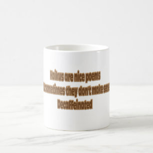 haiku humour coffee mug