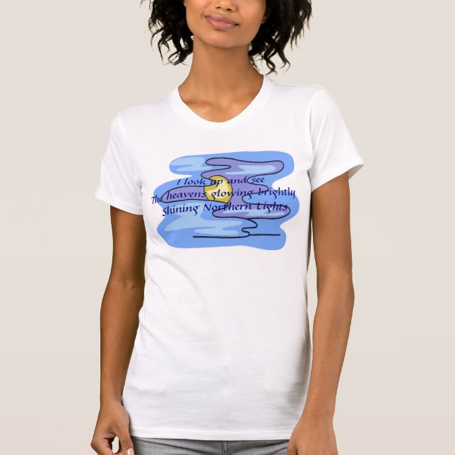 Haiku Northern Lights T-Shirt (Front)