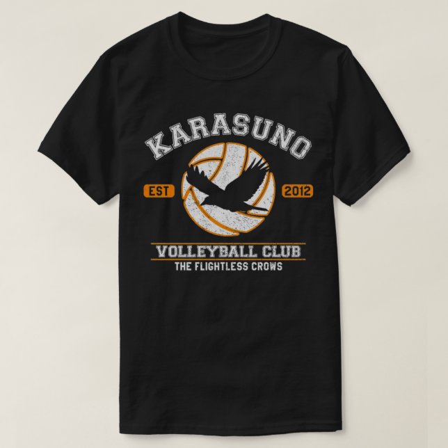 HAIKYUU KARASUNO VOLLEYBALL CLUB T-Shirt (Design Front)