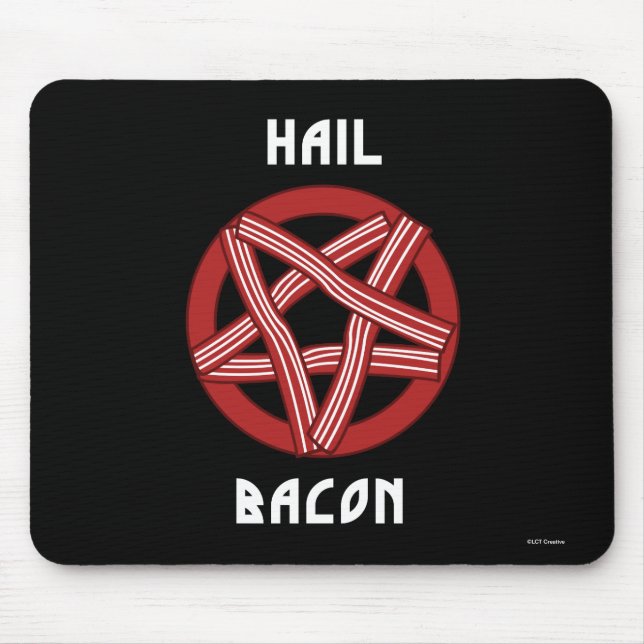 Hail Bacon Mouse Mat (Front)