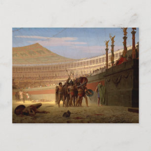 Hail Caesar We Who Are about to Die Salute You Postcard