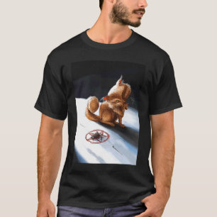 Hail Devil Cat Pentagram T-Shirt