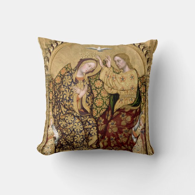 hail holy queen cushion (Front)