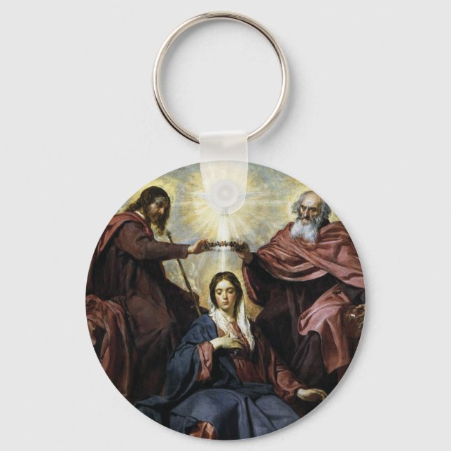 HAIL HOLY QUEEN KEY RING (Front)