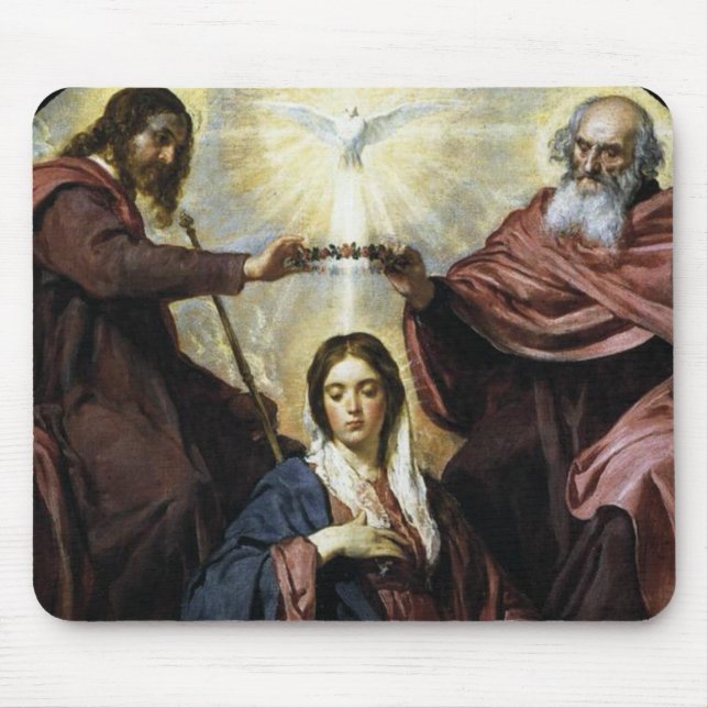 HAIL HOLY QUEEN MOUSE MAT (Front)