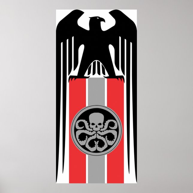 Hail Hydra Tapestry  Poster (Front)