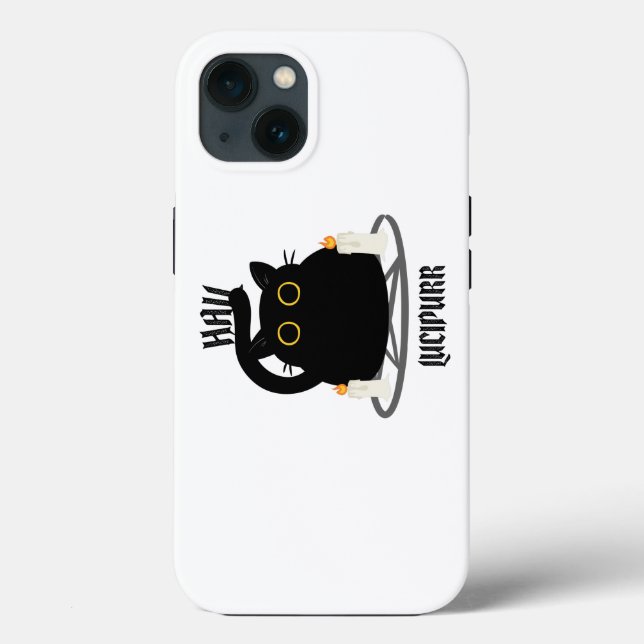 Hail Lucipurr Case-Mate iPhone Case (Back)