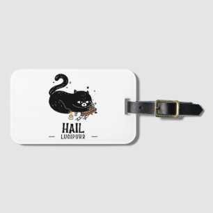 Hail Lucipurr Luggage Tag