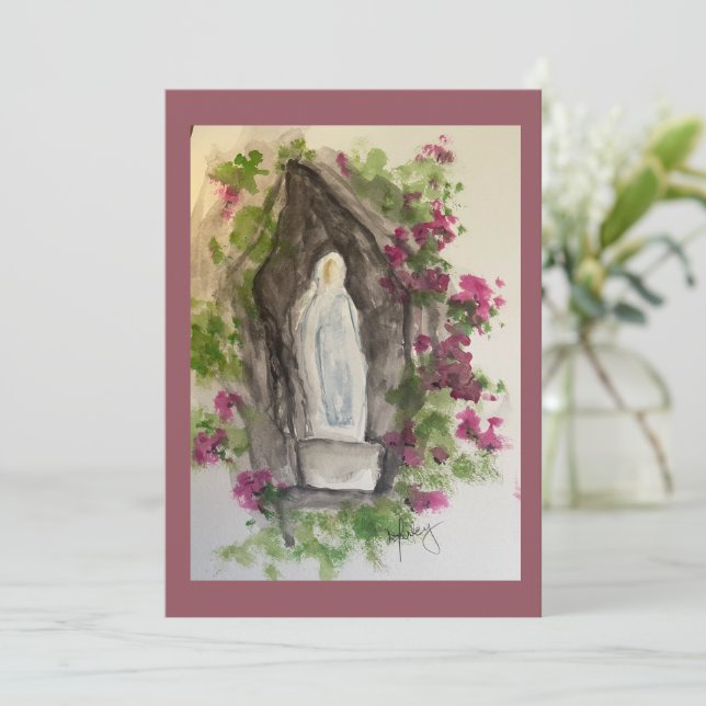 Hail Mary Card (Standing Front)