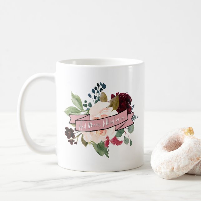 Hail Mary Catholic Mug (With Donut)