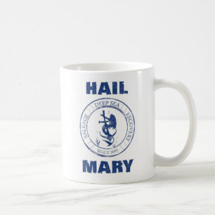 Hail Mary Crew Mug (white)