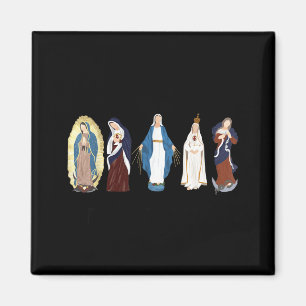 Hail Mary Full Of Grace, Blessed Virgin Mary, Bibl Magnet