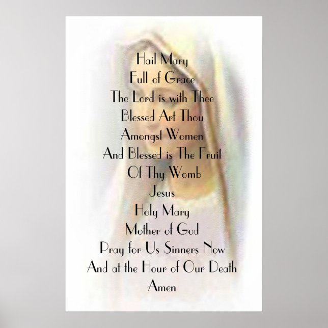 Hail Mary Poster (Front)