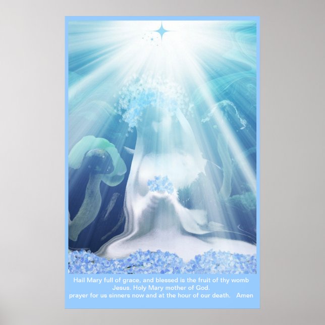 Hail Mary Prayer- Poster (Front)