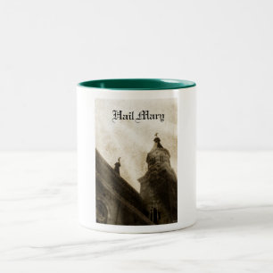 Hail Mary Two-Tone Coffee Mug