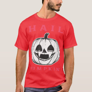Hail Pumpkin Halloween Vintage Horror Jack O' Lant T-Shirt