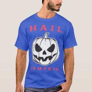 Hail Pumpkin Halloween Vintage Horror Jack O' Lant T-Shirt