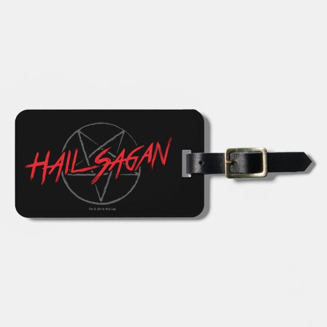 Hail Sagan Luggage Tag (Front Horizontal)