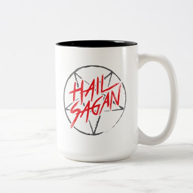 Hail Sagan Two-Tone Coffee Mug (Right)