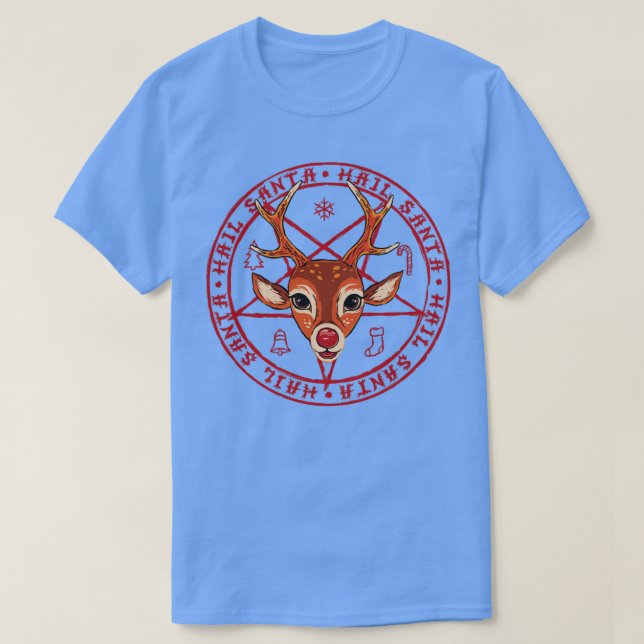 Hail Santa1 T-Shirt (Design Front)