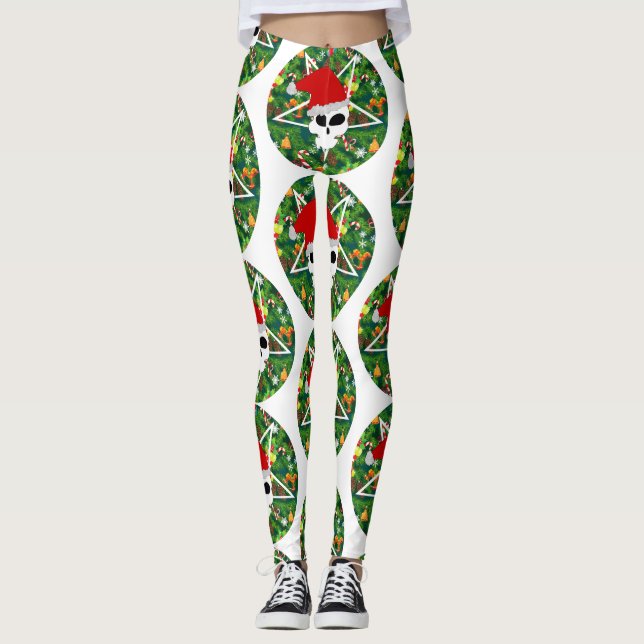 hail santa leggings (Front)