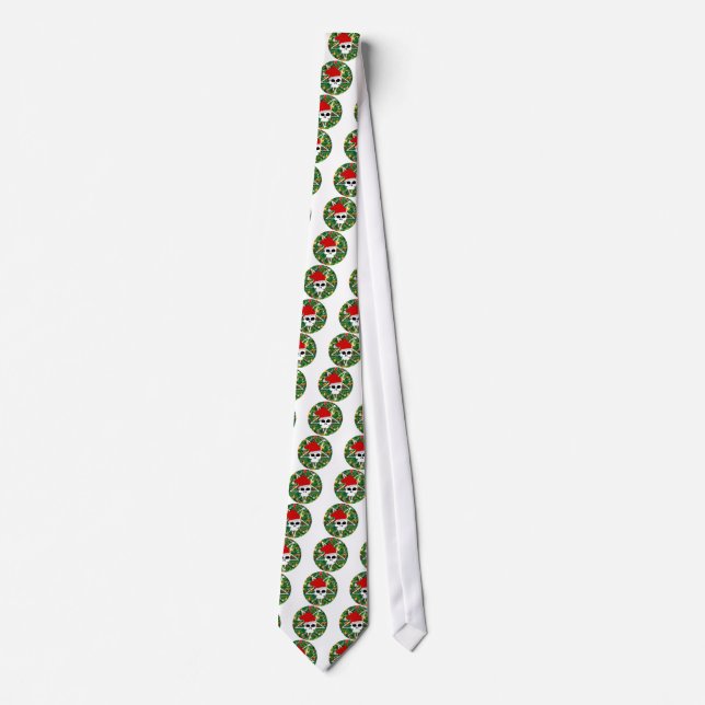 hail santa tie (Front)