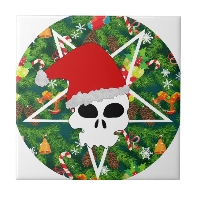 hail santa tile (Front)