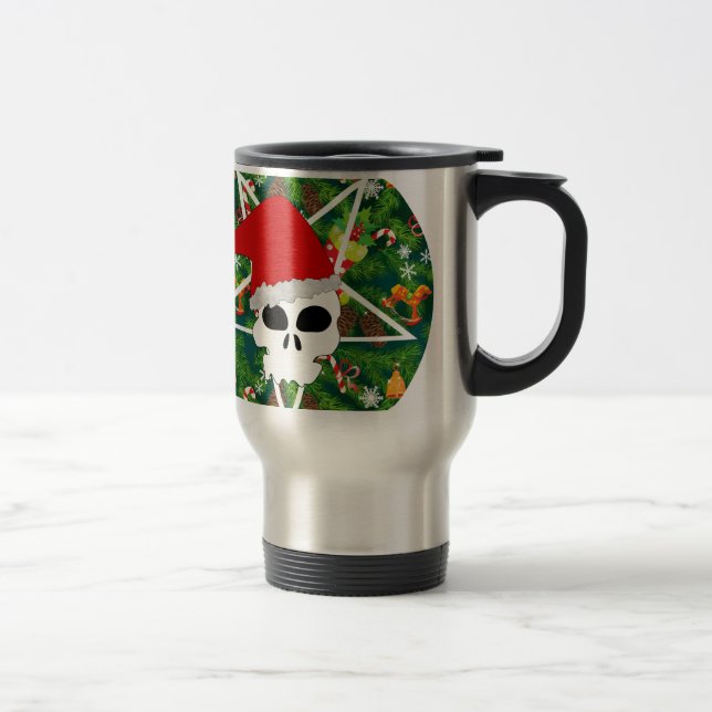 hail santa travel mug (Right)