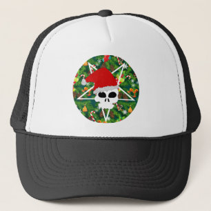 hail santa trucker hat