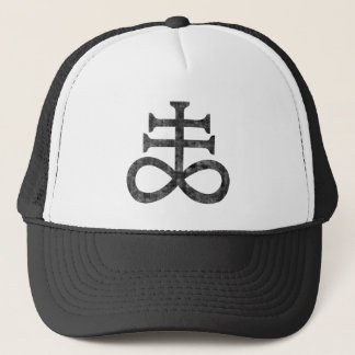 Hail Satan - Pentagram - Cross - 666 - Cap