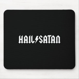 Hail Satan Rock Star Mouse Mat
