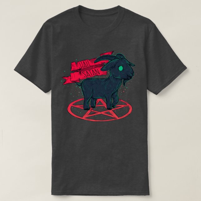 Hail Satan T-Shirt (Design Front)