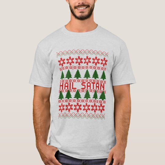 hail santa ugly christmas sweater