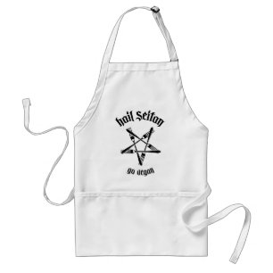 Hail Seitan 1.1 (black) Standard Apron