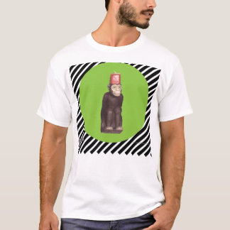 hail the fez-Monkey! T-Shirt
