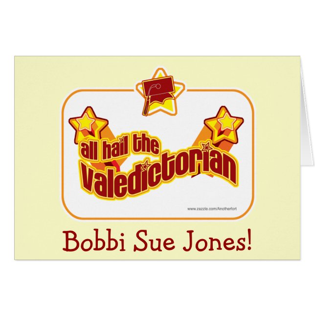 Hail the Valedictorian (Front Horizontal)