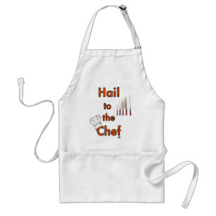 Hail To The Chef Standard Apron