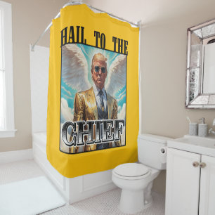 Hail to the chief - Trump 2024 Shower Curtain