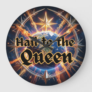 Hail to the Queen, Inanna Large Clock