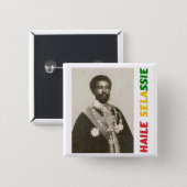 Haile Selassie Badge (Front & Back)