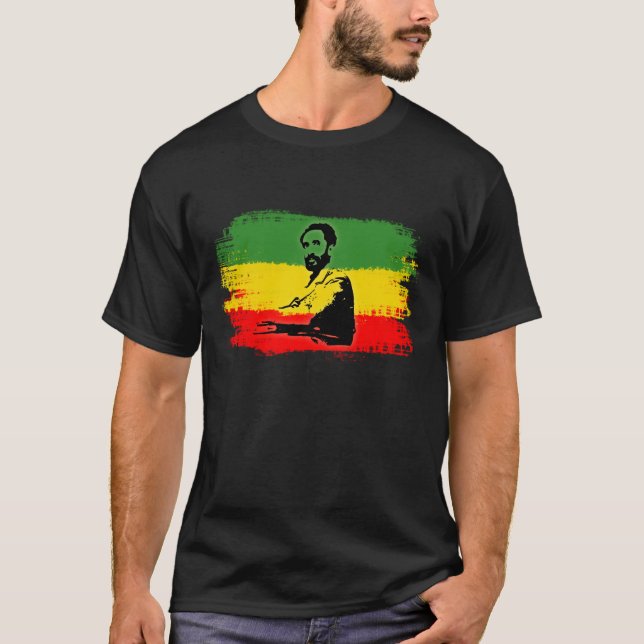Haile Selassie DARK T-shirt (Front)
