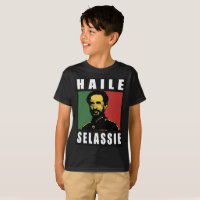 Haile Selassie Emperor - Reggae - Kids-Shirt